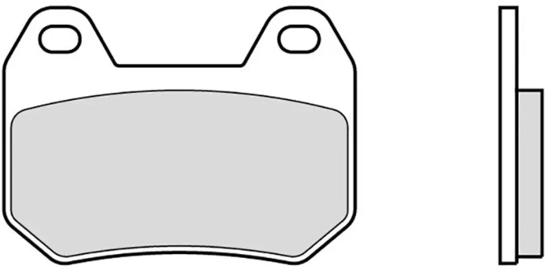 Brembo 07bb2507 Organische Remblokken Transparant