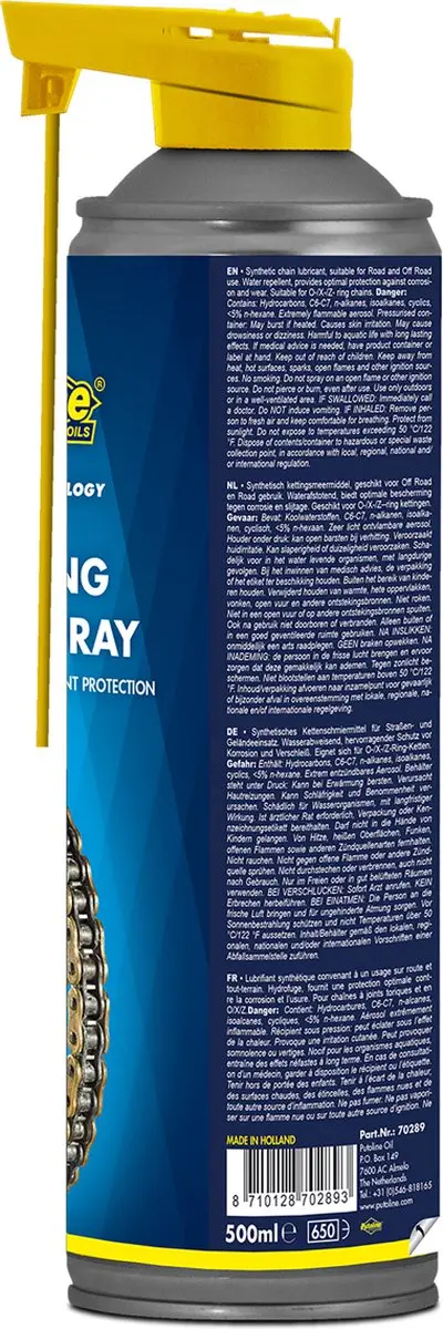 Putoline O/X-Ring Kettingspray 500ml
