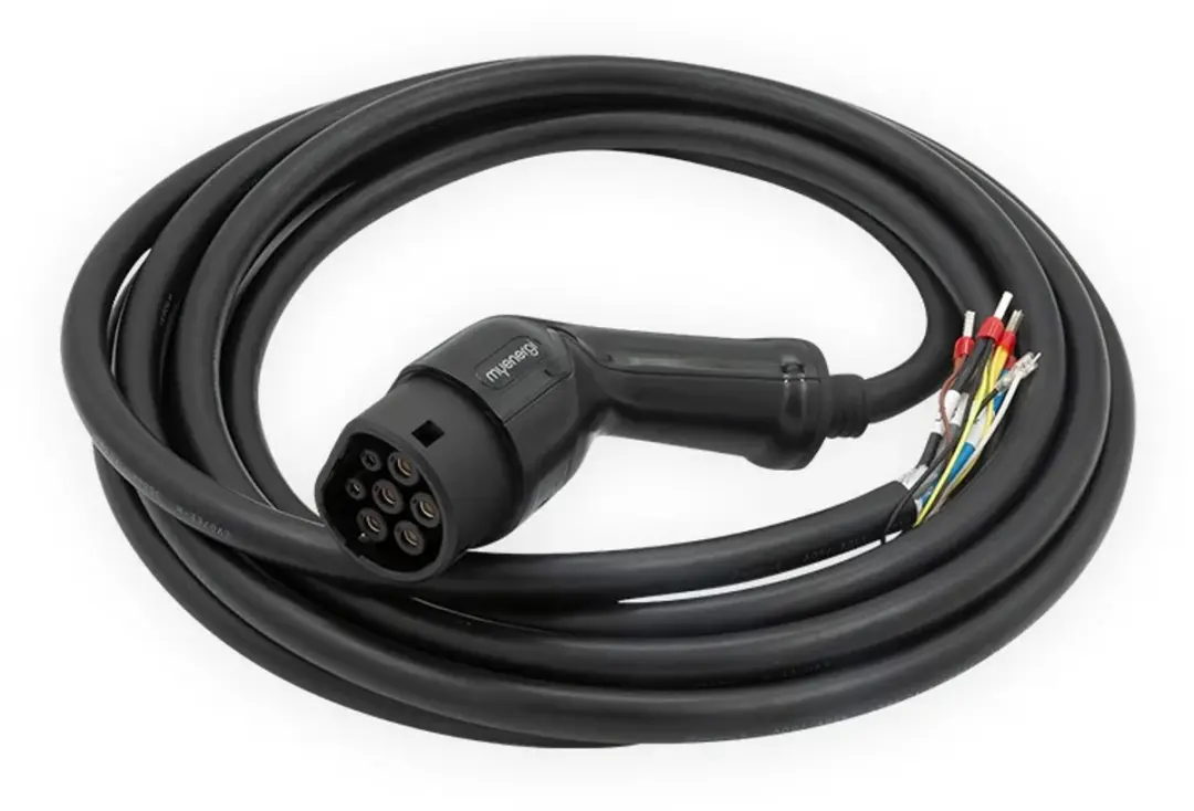 Myenergi Zappi V2 laadkabel type 2 met open einde
