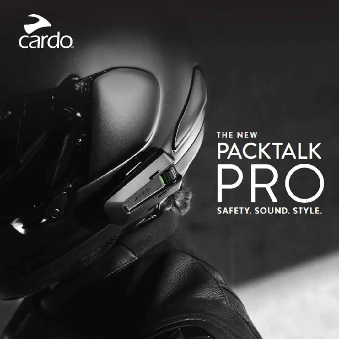 Cardo Packtalk PRO DUO Bluetooth Communicatiesysteem - 2 Stuks