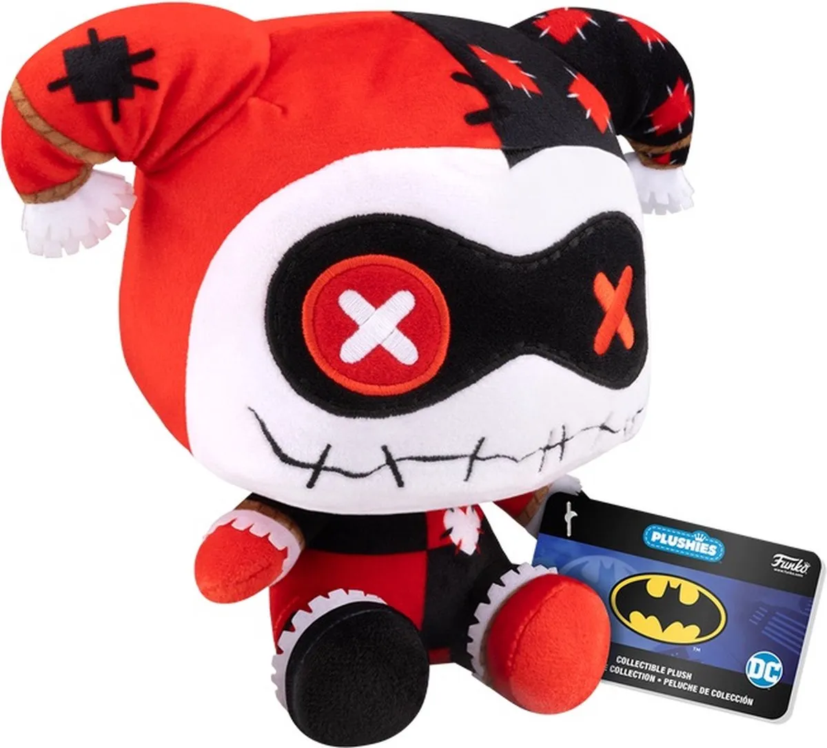 Funko Pop Plush Harley Quinn Patchwork - Multicolor