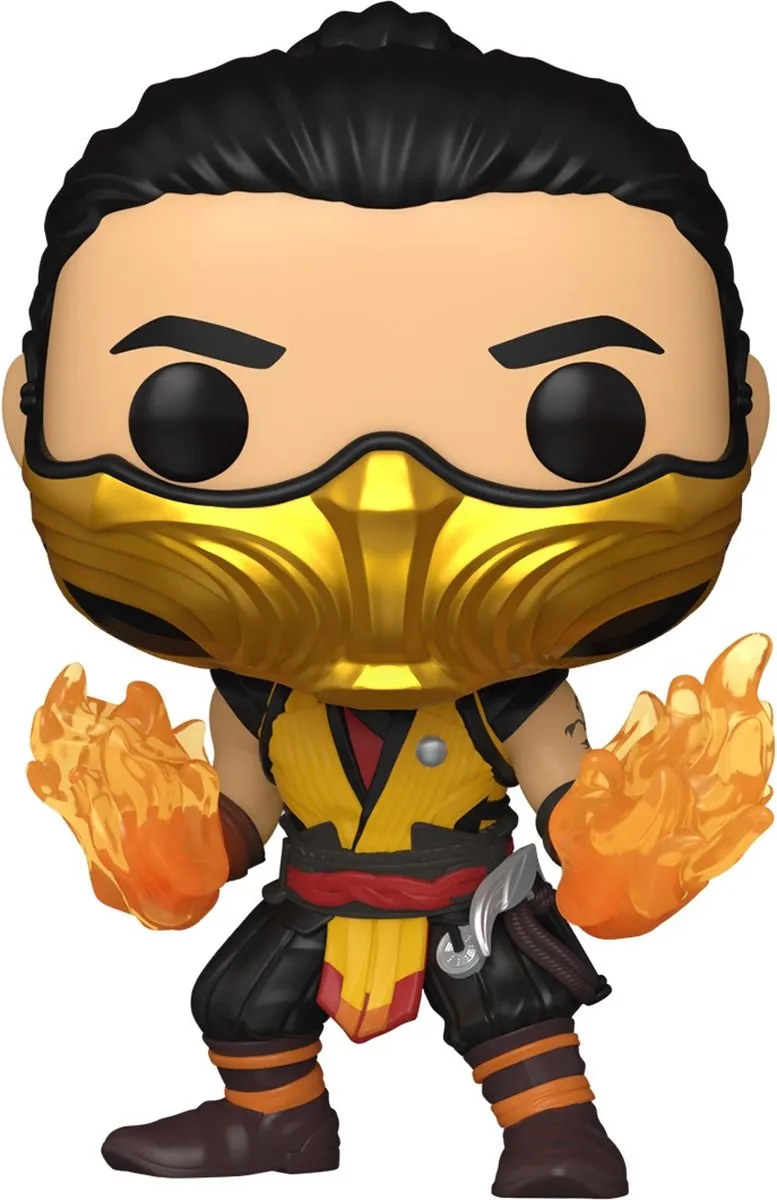Funko Pop Games Mortal Kombat 1 Scorpion - 9,5 cm Figuur - Multi