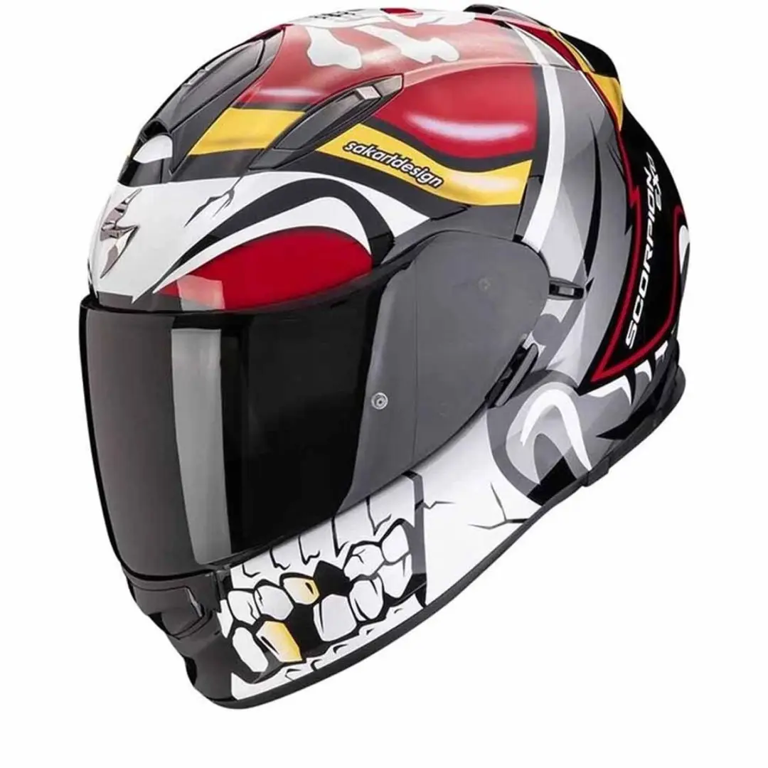 Scorpion EXO-491 Pirate Rood Integraalhelm