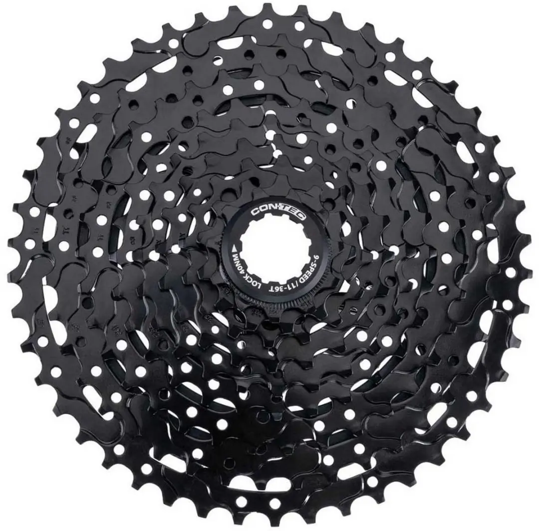 Contec Grad Lg Fietscassette Zwart 9s / 11-36t