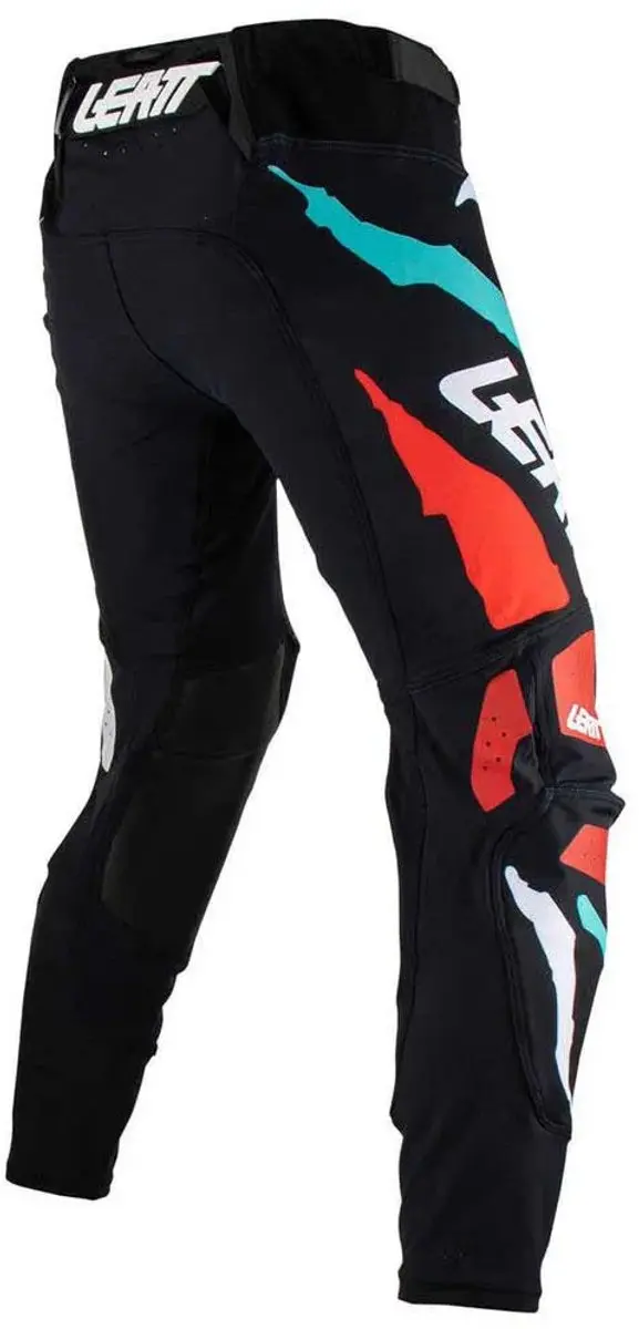 Leatt Moto 5.5 I.K.S. Crossbroek - Maat L - Tijger Zwart/Rood/Blauw