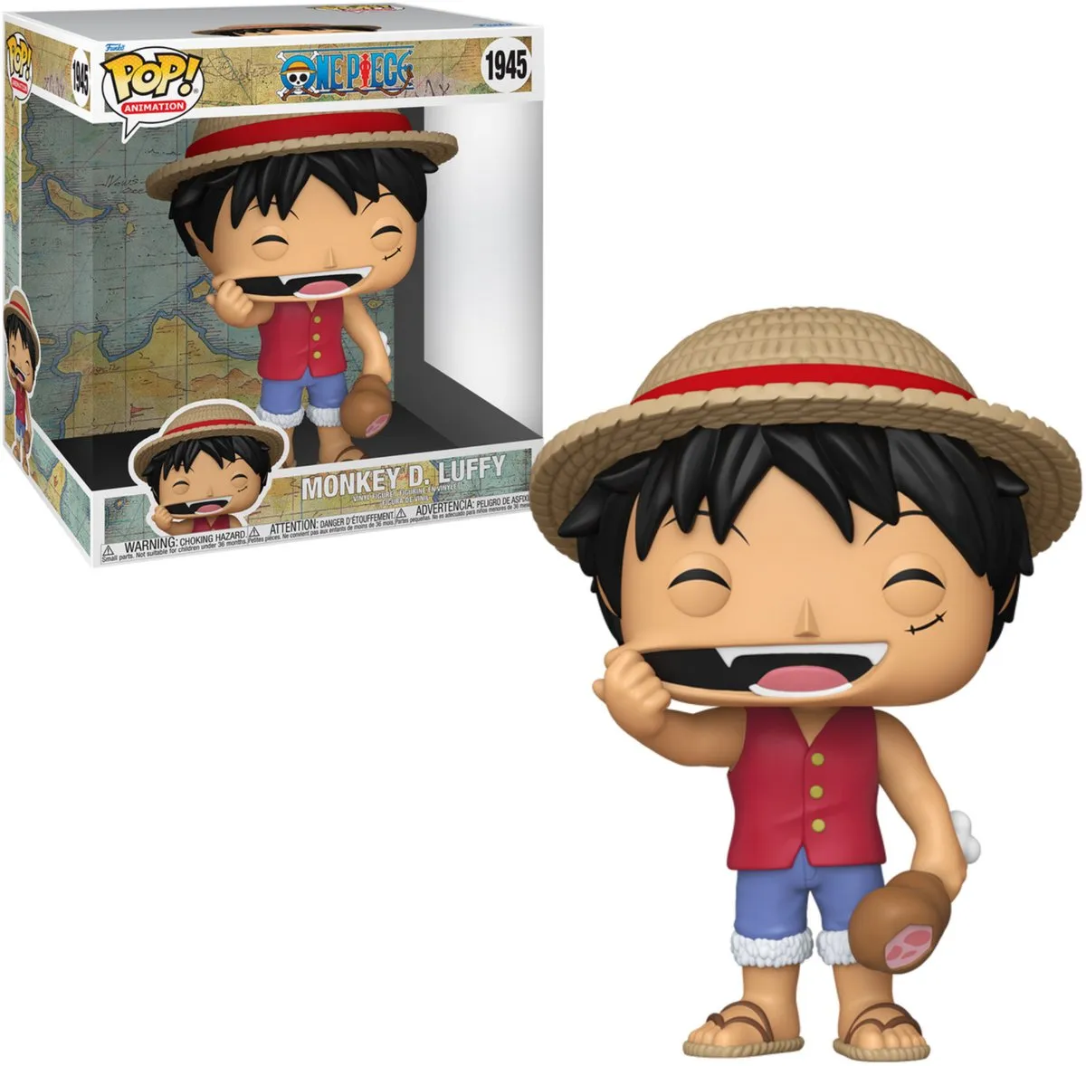 Funko Pop! Luffy Jumbo Vinylfiguur One Piece 25cm - 87244