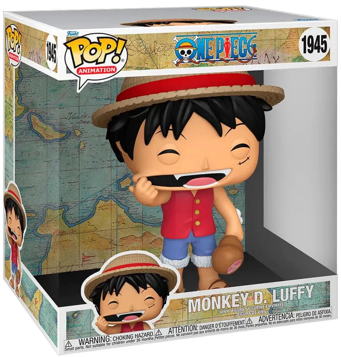 Funko Pop! Luffy Jumbo Vinylfiguur One Piece 25cm - 87244 - afbeelding 6 van 6