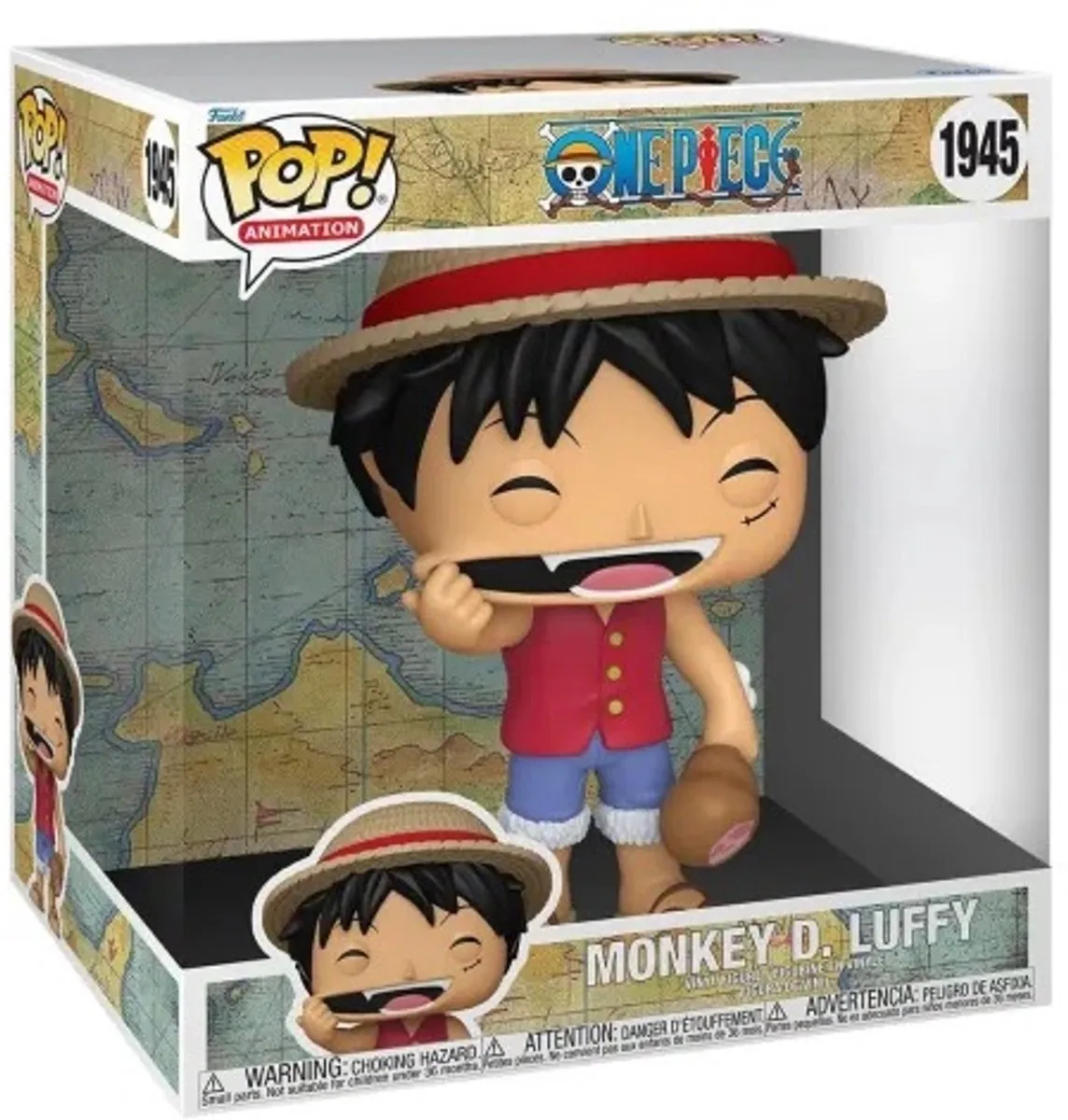Funko Pop! Luffy Jumbo Vinylfiguur One Piece 25cm - 87244