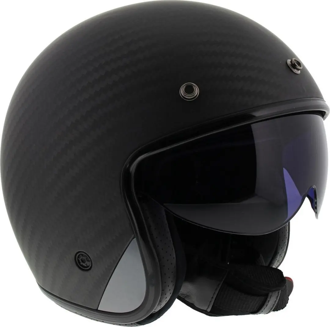 LS2 Helm Bob C OF601 mat carbon maat S