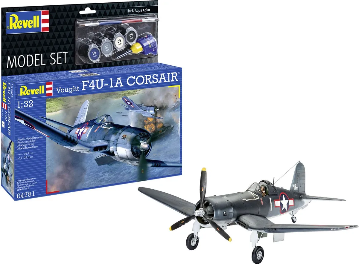 Revell Vought F4U-1A Corsair Modelbouwpakket 1:32