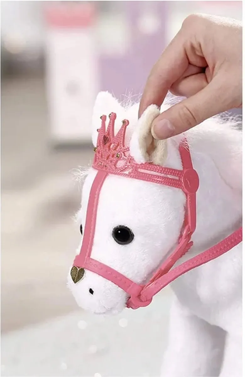 Baby Annabell Little Sweet Pony Knuffelpop - Wit