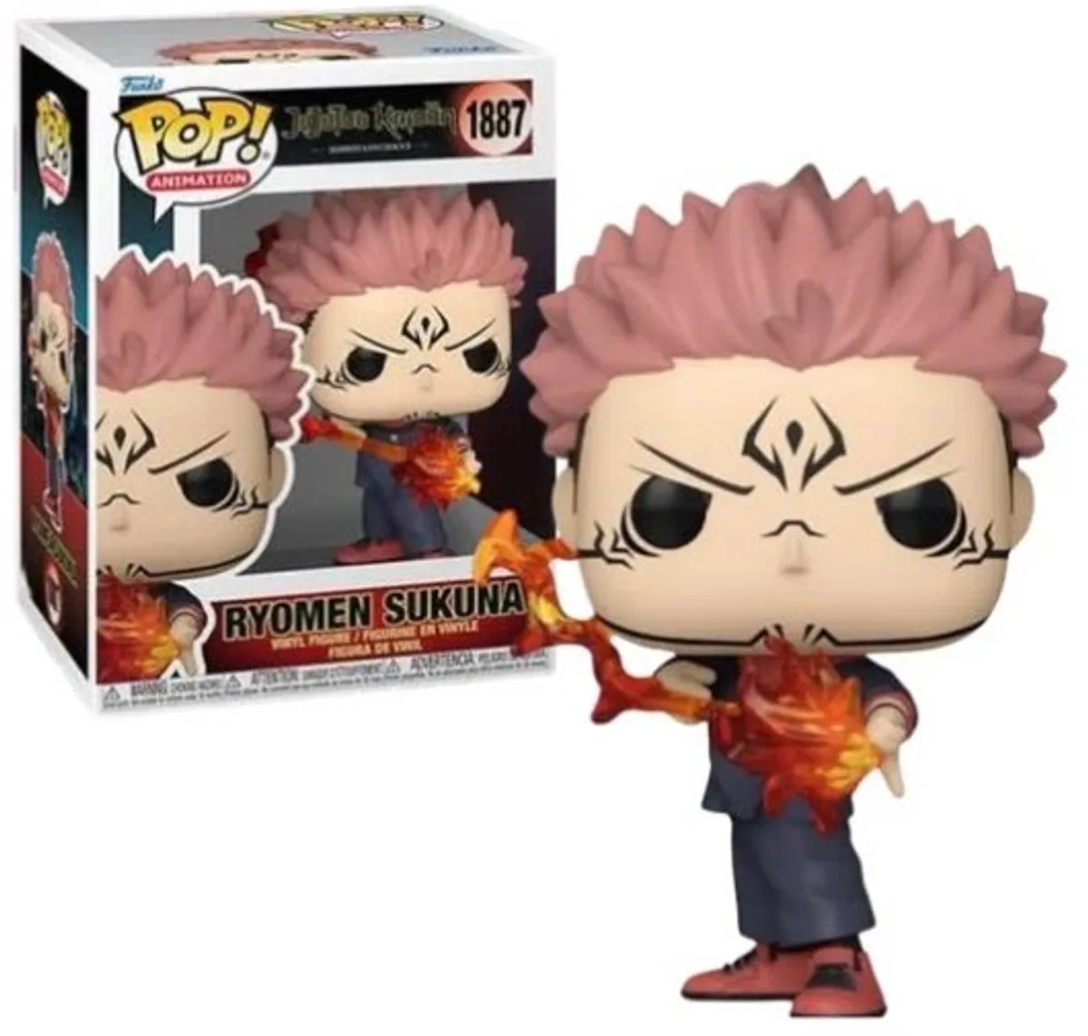 Funko Jujutsu Kaisen Sukuna Fire Arrow Pop! 1887 - Vinylfiguur