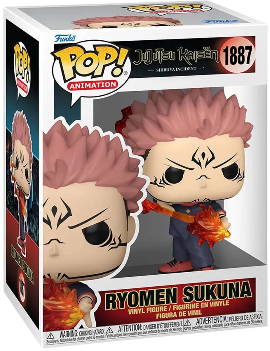 Funko Jujutsu Kaisen Sukuna Fire Arrow Pop! 1887 - Vinylfiguur - afbeelding 6 van 6