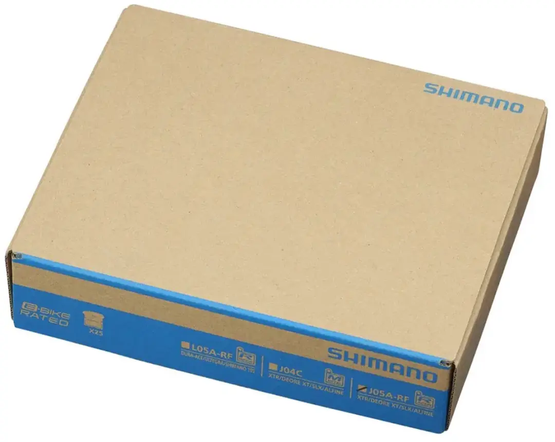 Shimano J05A Fietsremblok - 25 Stuks - Zilver