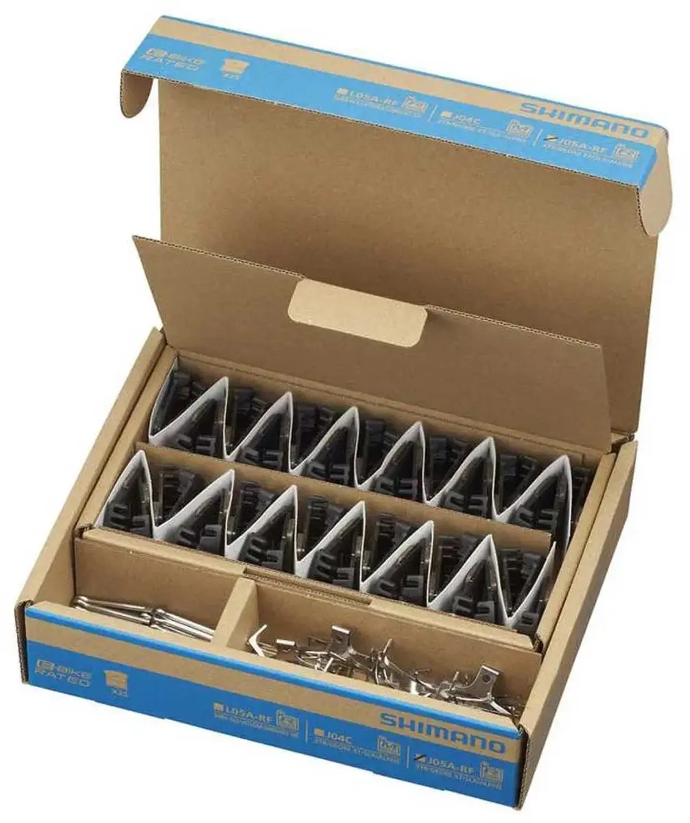 Shimano J05A Fietsremblok - 25 Stuks - Zilver
