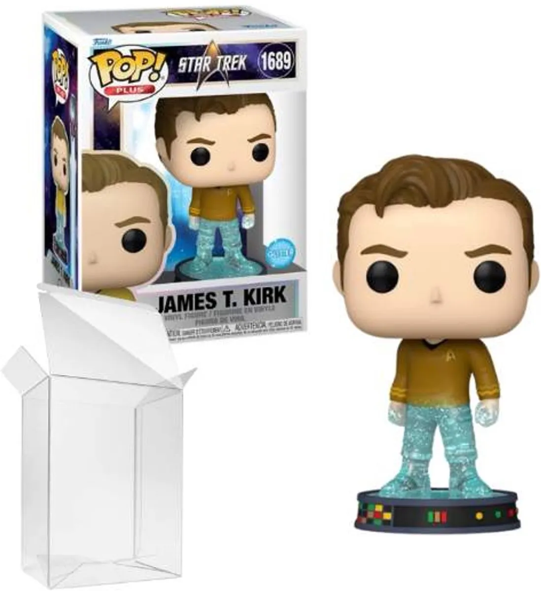 Funko Pop! Star Trek James T. Kirk Transporter Glitter #1689