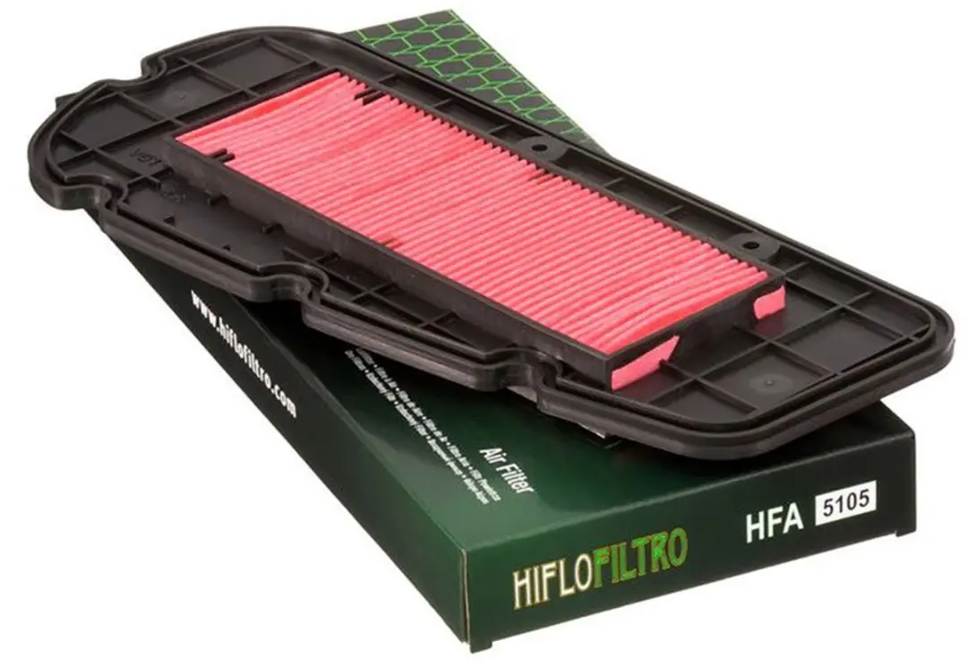 HifloFiltro Sym HFA5105 Luchtfilter - Rood