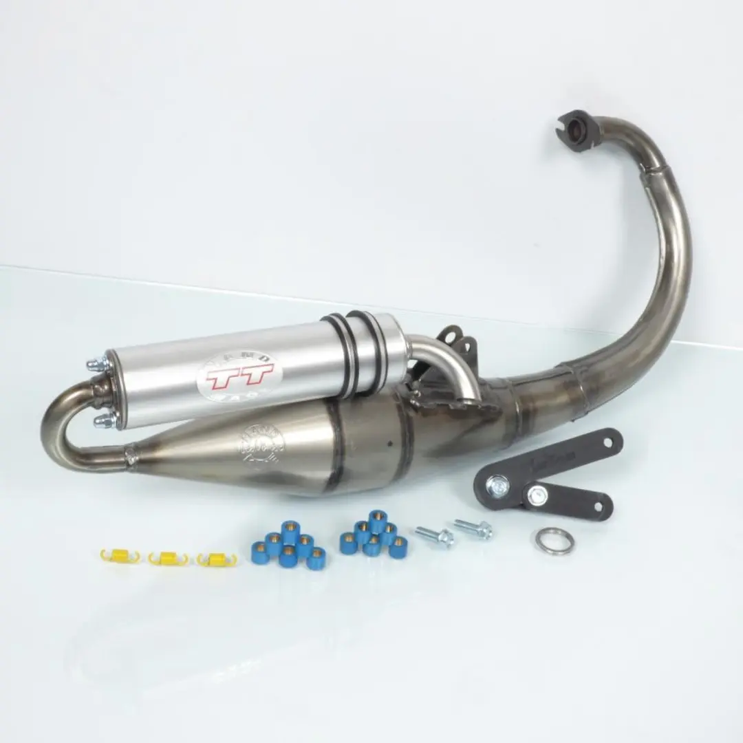 uitlaat leovince voor scooter yamaha 50 cw rsp bw-s spy 1997 tot 1998 nieuw
