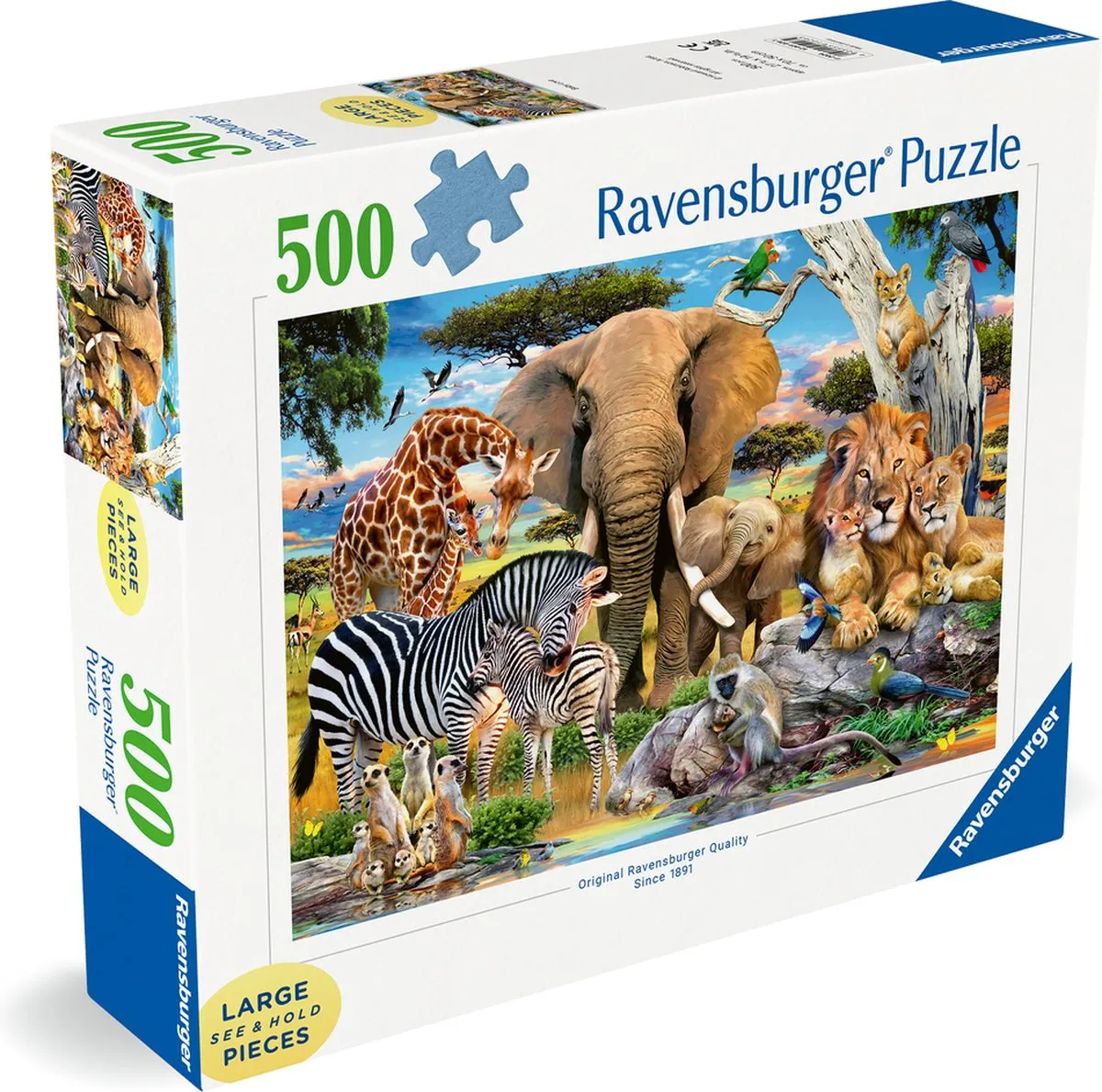 Ravensburger Baby Love Legpuzzel 500 Stuks - Multicolor