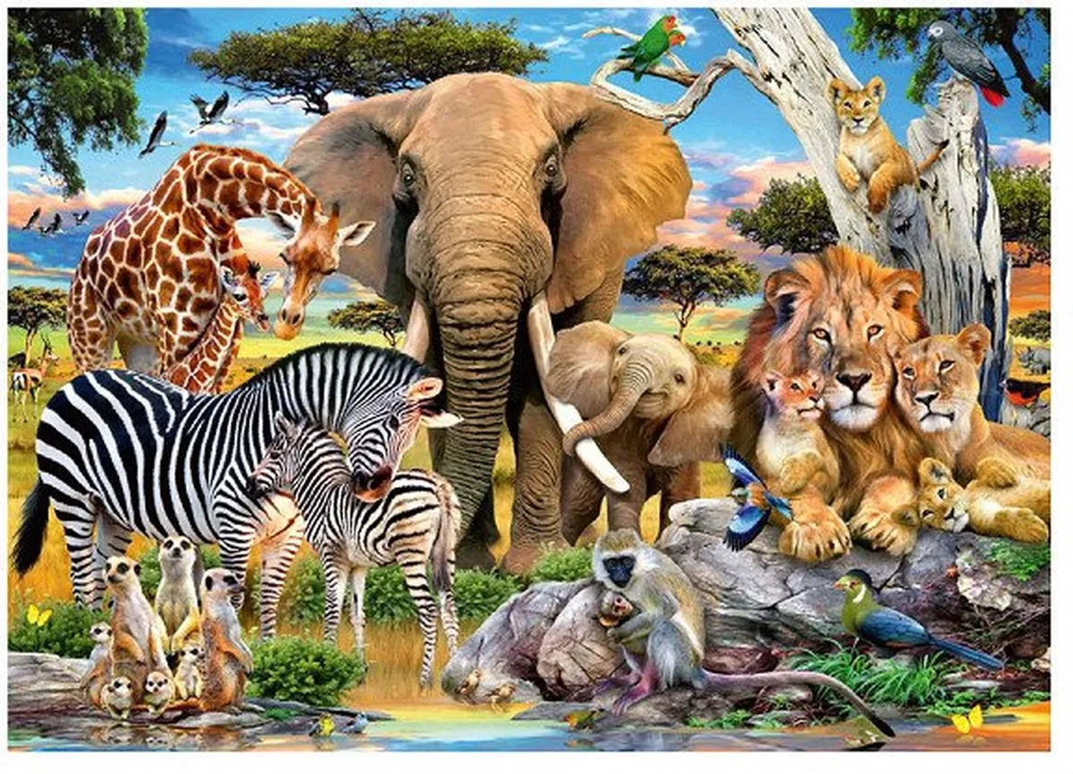Ravensburger Baby Love Legpuzzel 500 Stuks - Multicolor