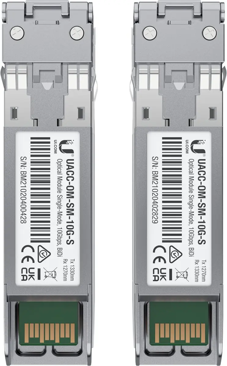 Ubiquiti UACC-OM-SM-10G-S-2 SFP-inzetstuk