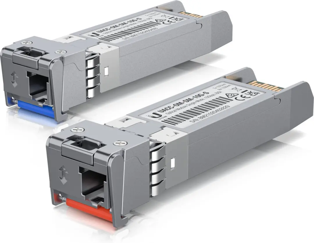 Ubiquiti UACC-OM-SM-10G-S-2 SFP-inzetstuk - 2 Stuks - Roestvrijstaal