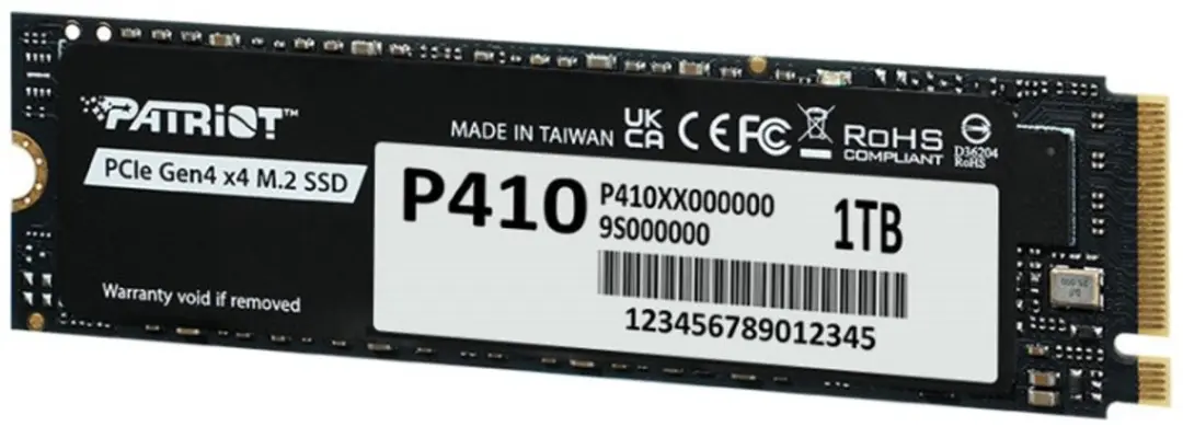 Patriot Viper P410 P410P1TBM28H M.2 SSD