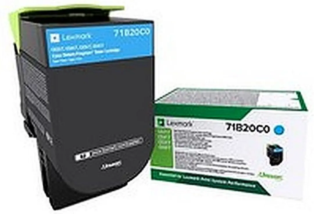 Lexmark 71B20C0 Toner - Cyaan - afbeelding 6 van 6