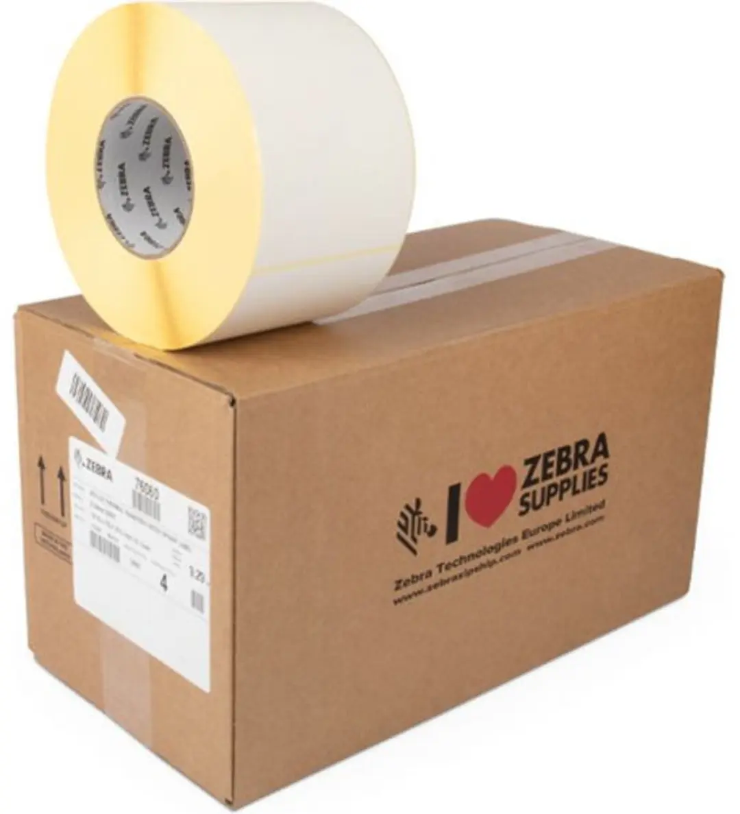 Zebra Z-Select 2000T 76060BWF Printeretiketten - Wit - 62mm - afbeelding 5 van 5