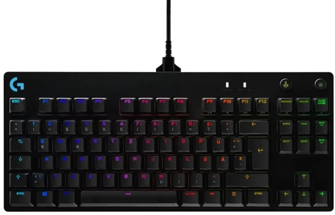 Logitech G PRO GX Blue Clicky Gaming Toetsenbord TKL (QWERTZ