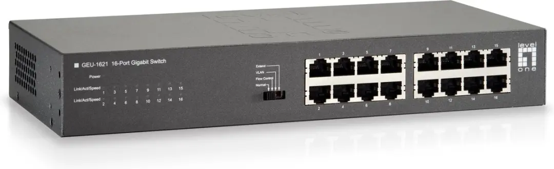 LevelOne Switch 16x GE GEU-1621 19