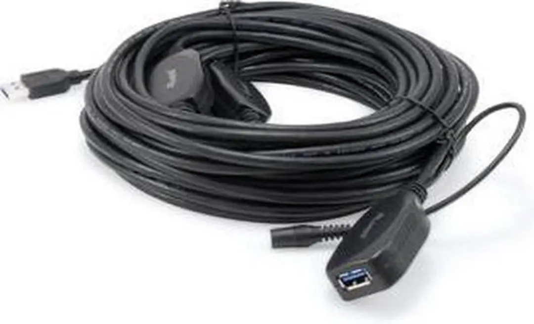 Equip 133348 USB-kabel 15 m USB 3.2 Gen 1 (3.1 Gen 1) USB A Zwart
