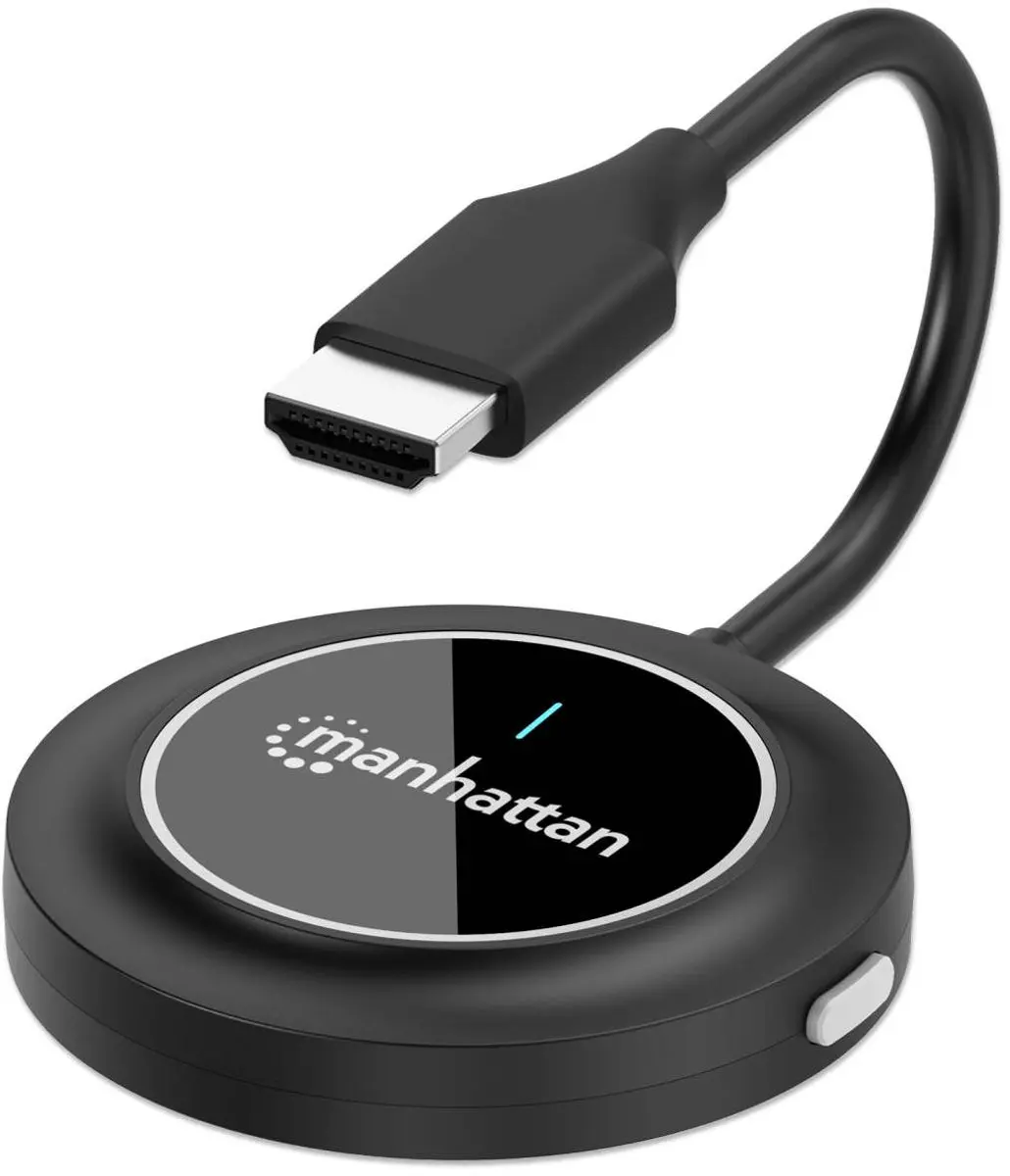 Manhattan Draadloze HDMI-adapter 208444 - 1080p - Zwart - afbeelding 3 van 6