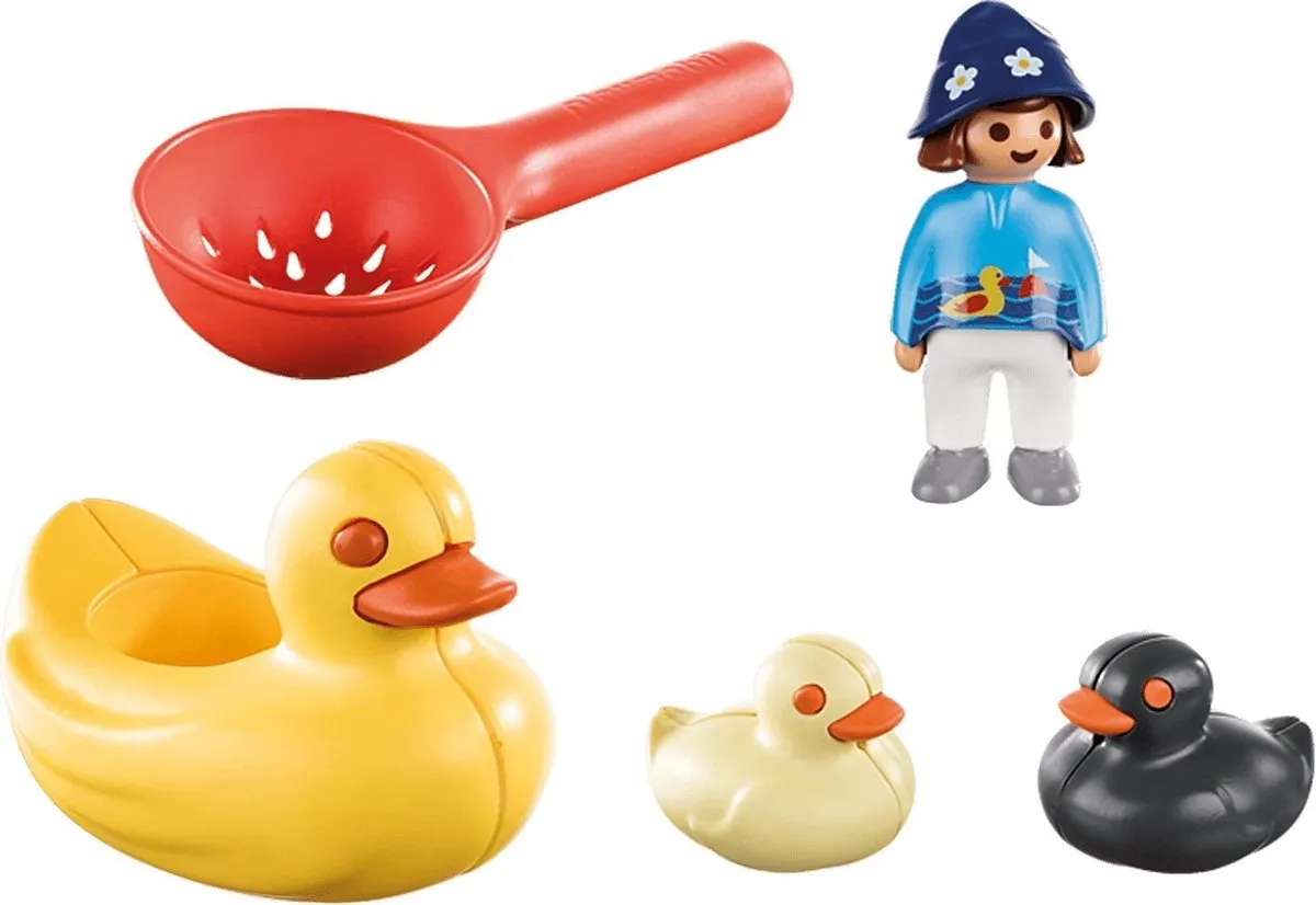 Playmobil 1.2.3 Aqua Eendenfamilie 70271 - Multicolor