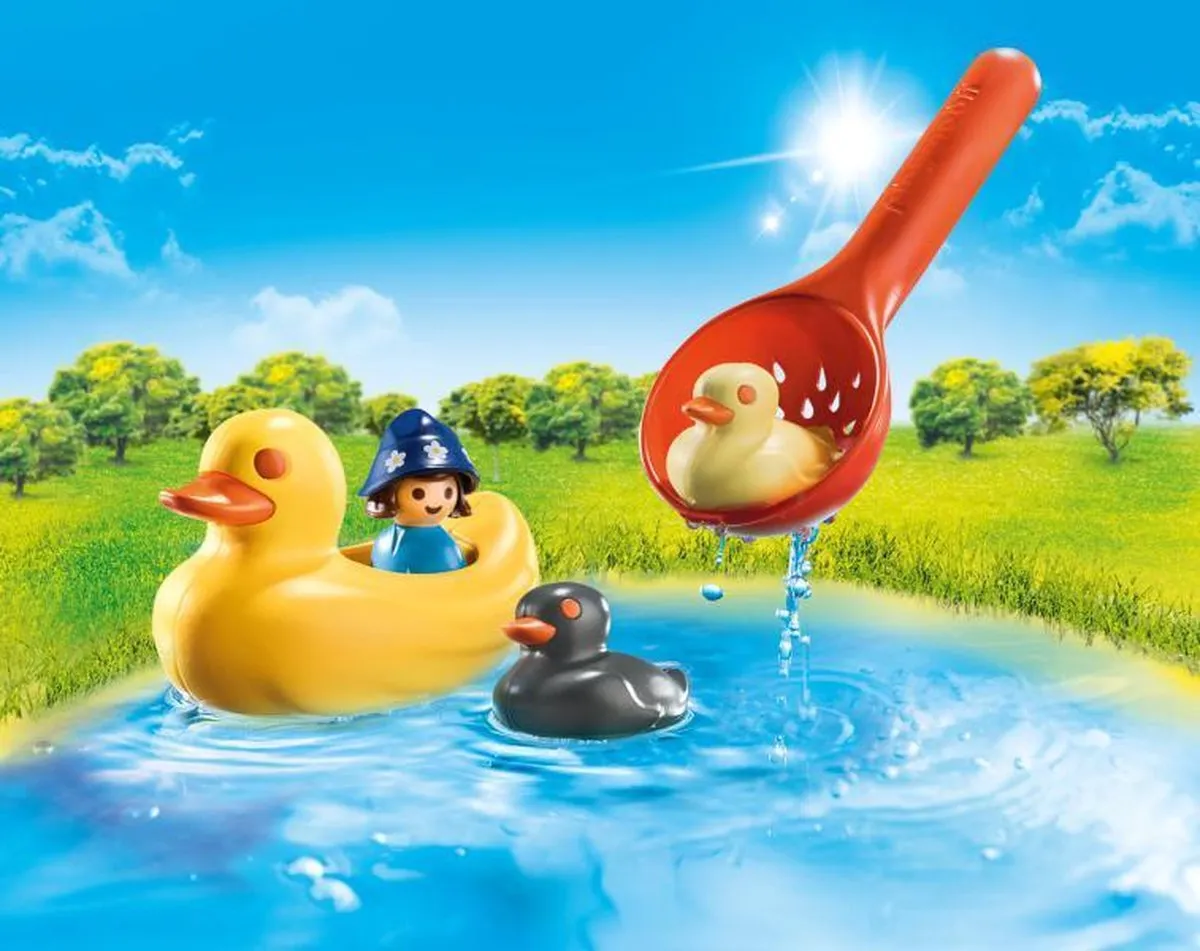 Playmobil 1.2.3 Aqua Eendenfamilie 70271 - Multicolor