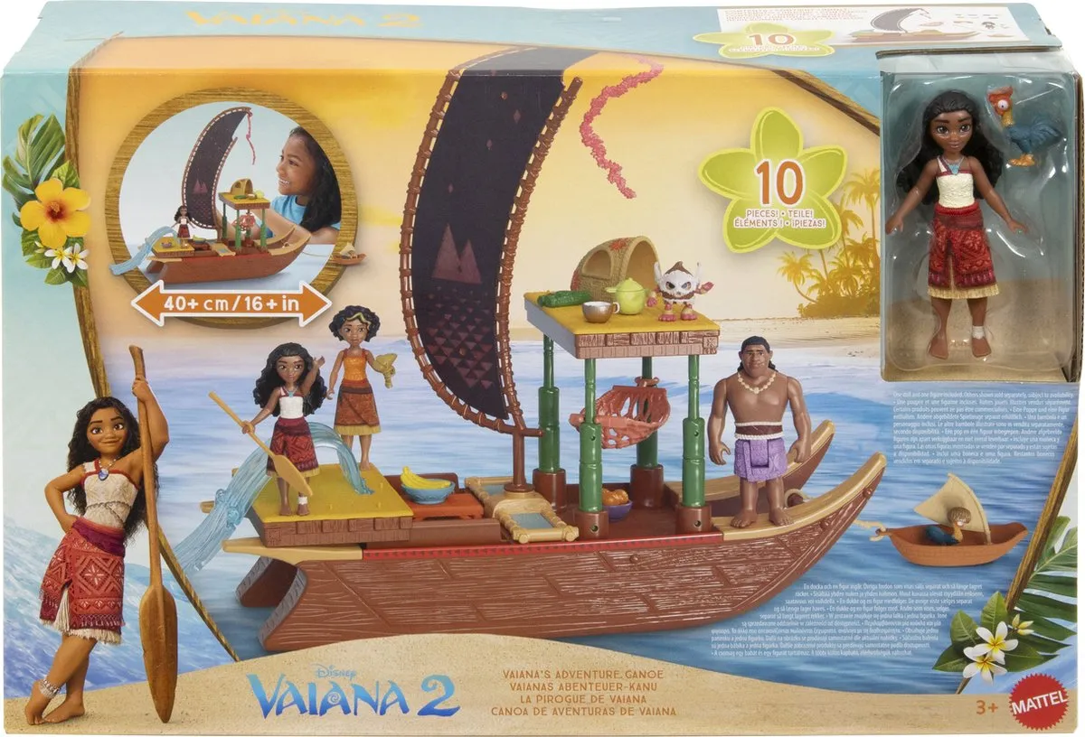 Disney Princess Vaiana Avontuur Kano Speelset - Meerkleurig