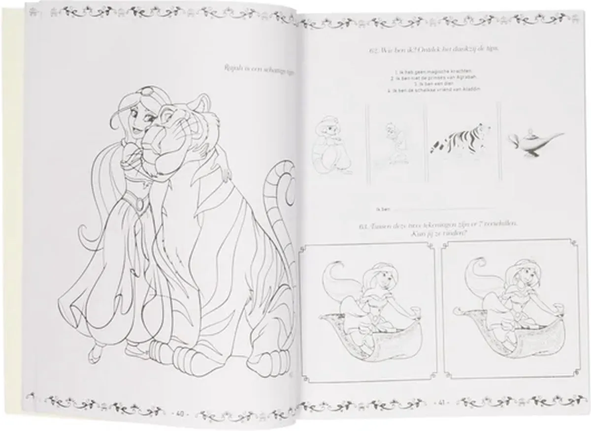 Disney Prinses 365 Kleur & Spelletjesboek - Multicolor