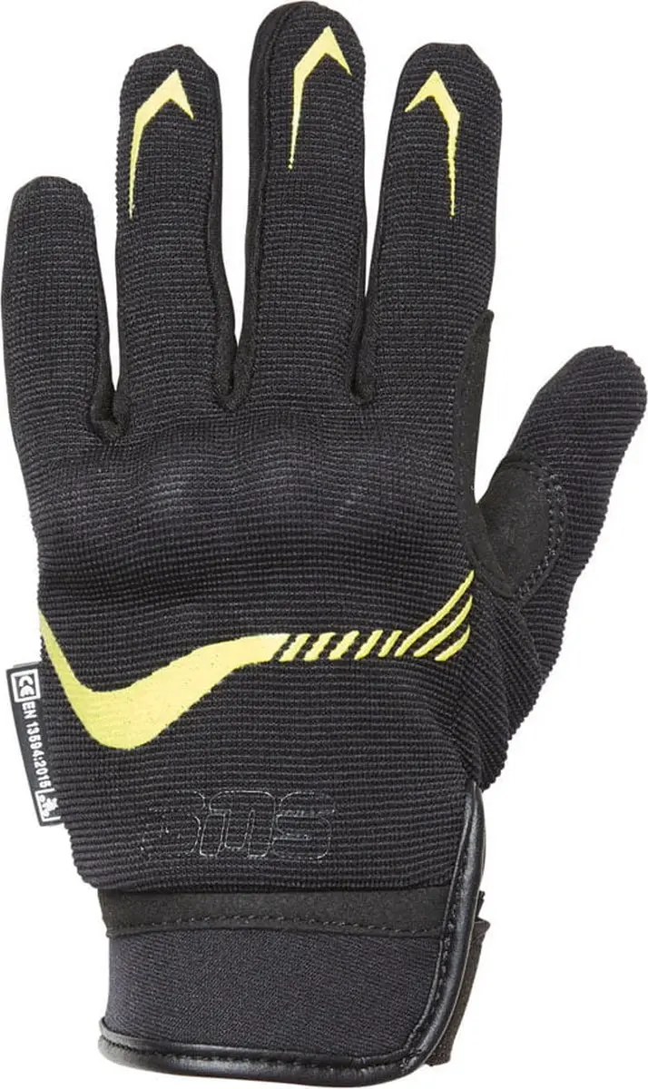 Gms Jet-city Handschoenen L - Zwart/Geel