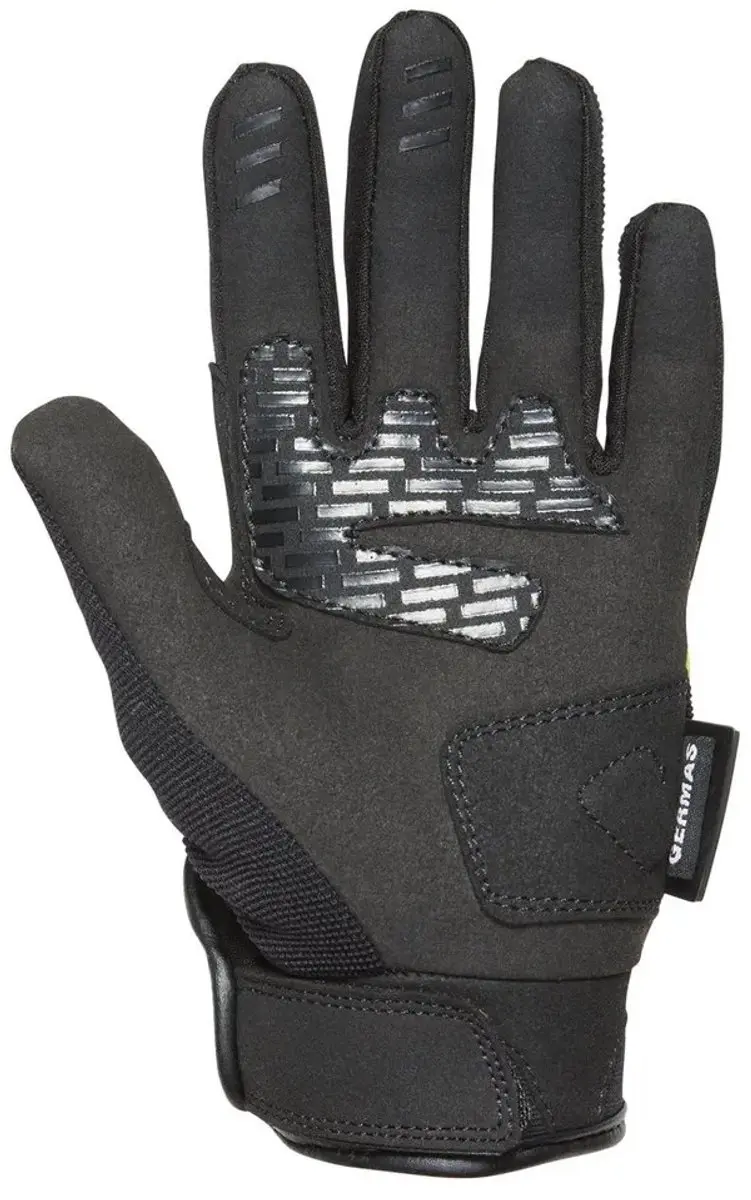 Gms Jet-city Handschoenen L - Zwart/Geel