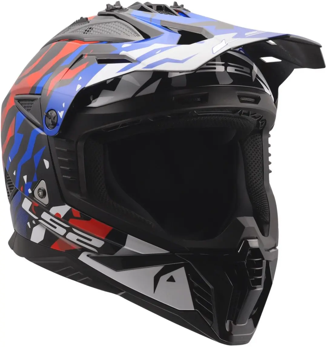 LS2 Fast II Grotesk MX708 Helm - XS - Happy Dreams
