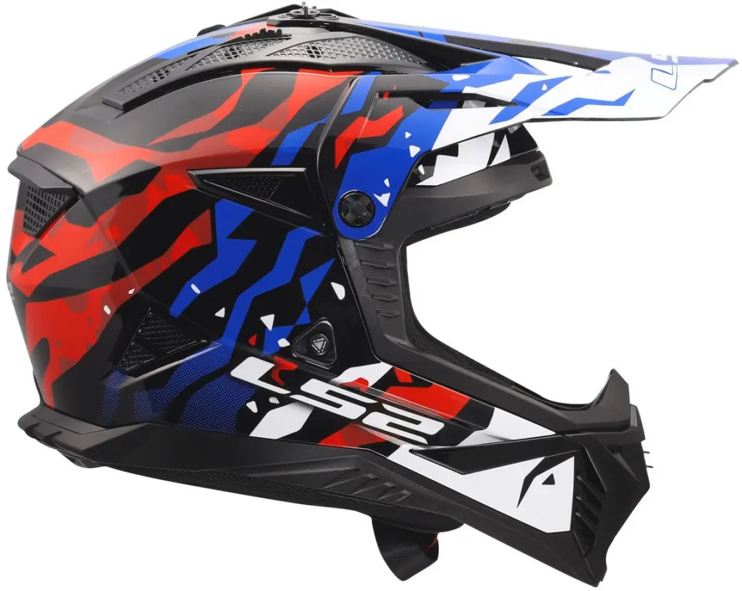 LS2 Fast II Grotesk MX708 Helm - XS - Happy Dreams