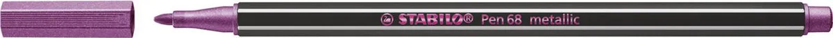 STABILO Pen 68 Metallic Viltstift - Roze - afbeelding 6 van 6