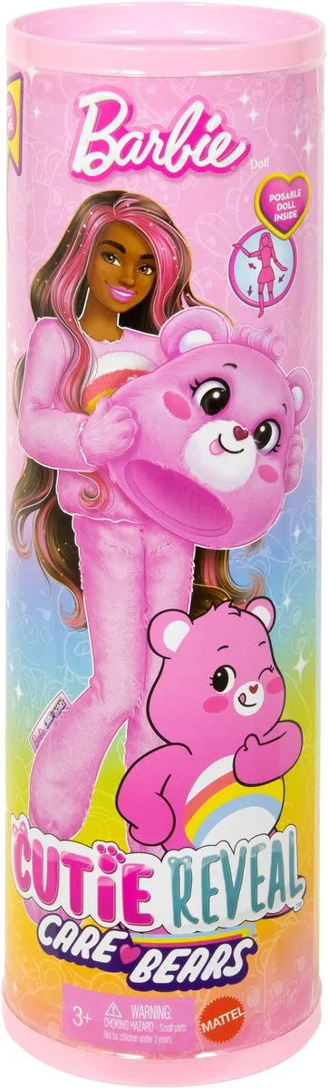 Barbie Troetelbeertjes Cutie Reveal Pop Assortiment - Modepop Meerkleurig
