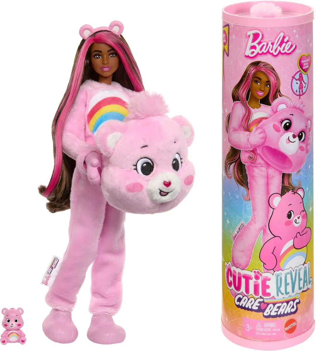Barbie Troetelbeertjes Cutie Reveal Pop Assortiment - Modepop Meerkleurig