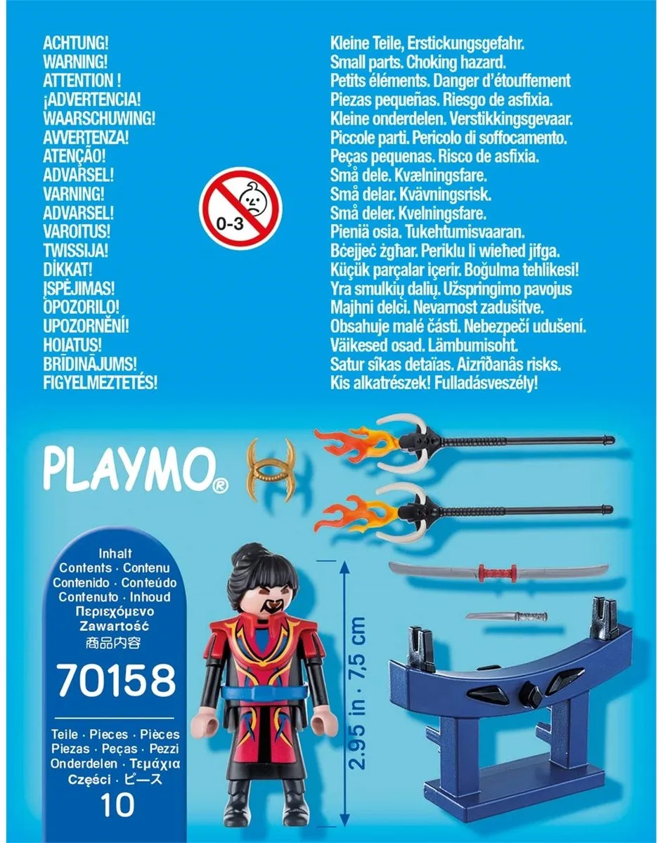 Playmobil Oosterse Krijger 70158 - Multicolor