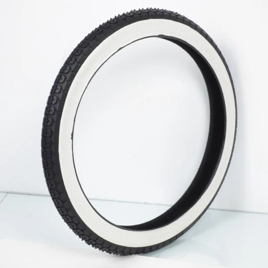 mitas witte zijwand band 2.25-18 nieuw 2 1/4-18 b4 tt 42j voor bromfietsen