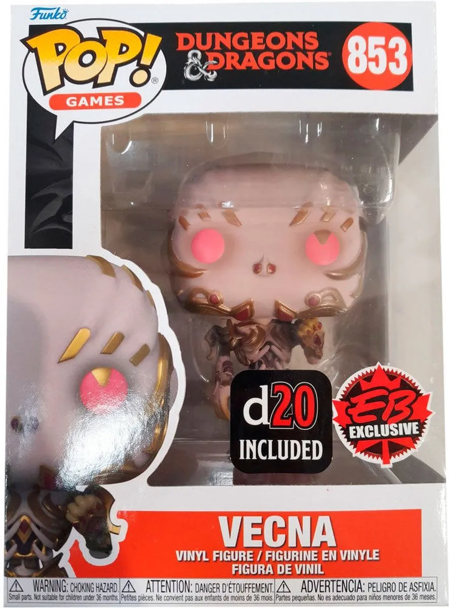 Funko Pop! Games Dungeons & Dragons Vecna Metallic #853