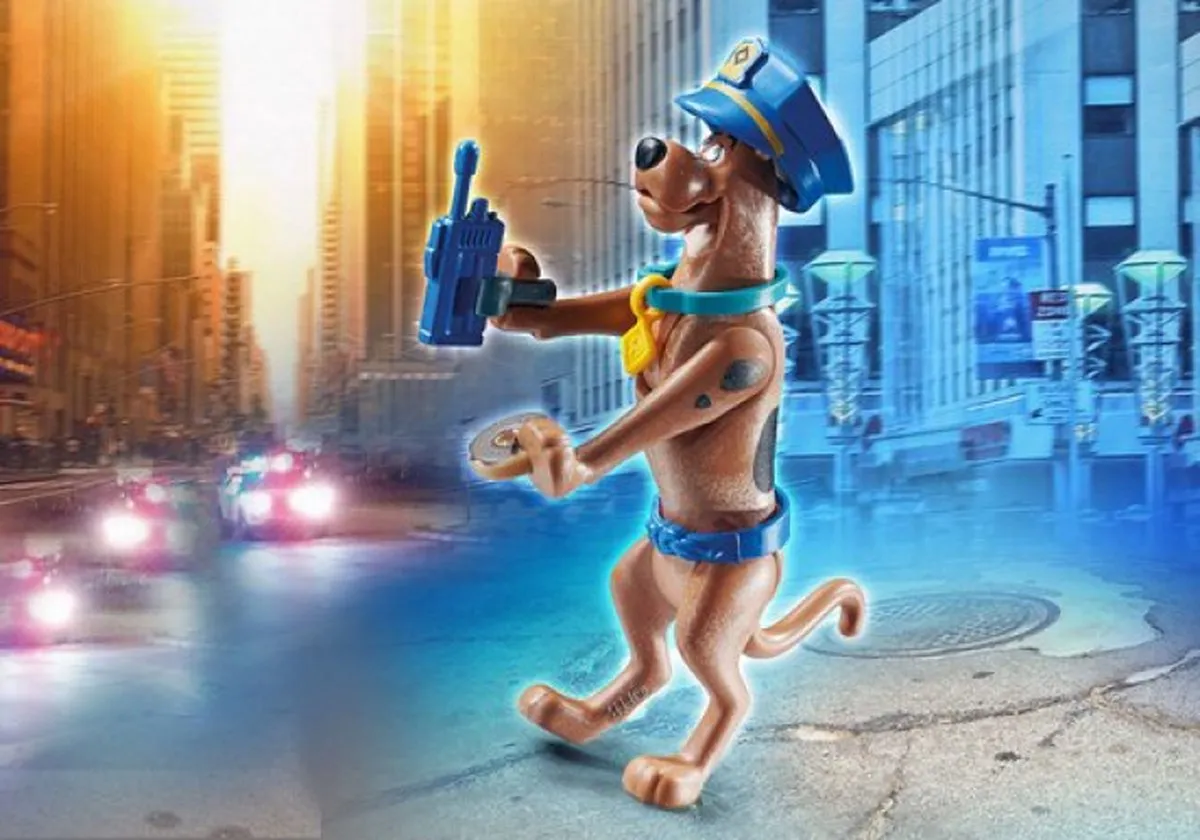 Playmobil Scooby-Doo! Verzamelfiguur Politie 70714 - Multicolor - afbeelding 6 van 6