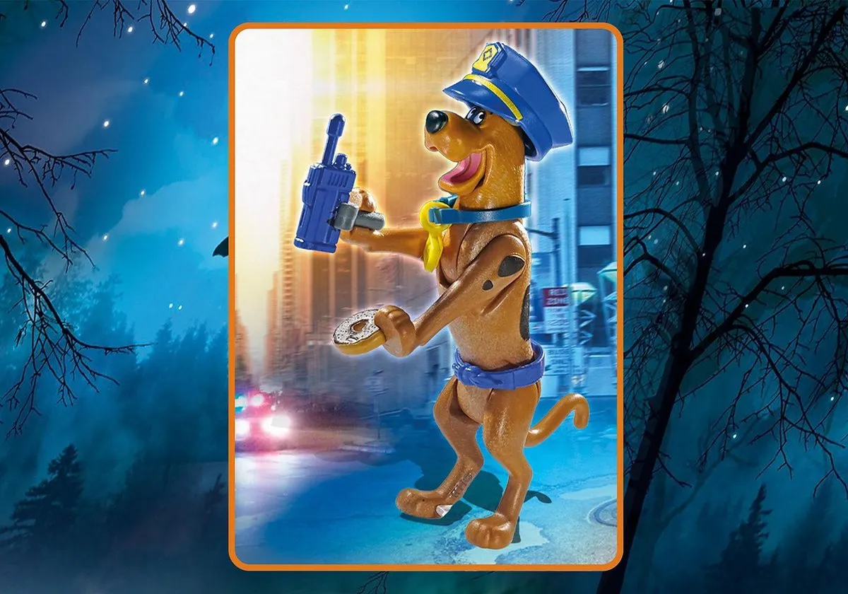 Playmobil Scooby-Doo! Verzamelfiguur Politie 70714 - Multicolor