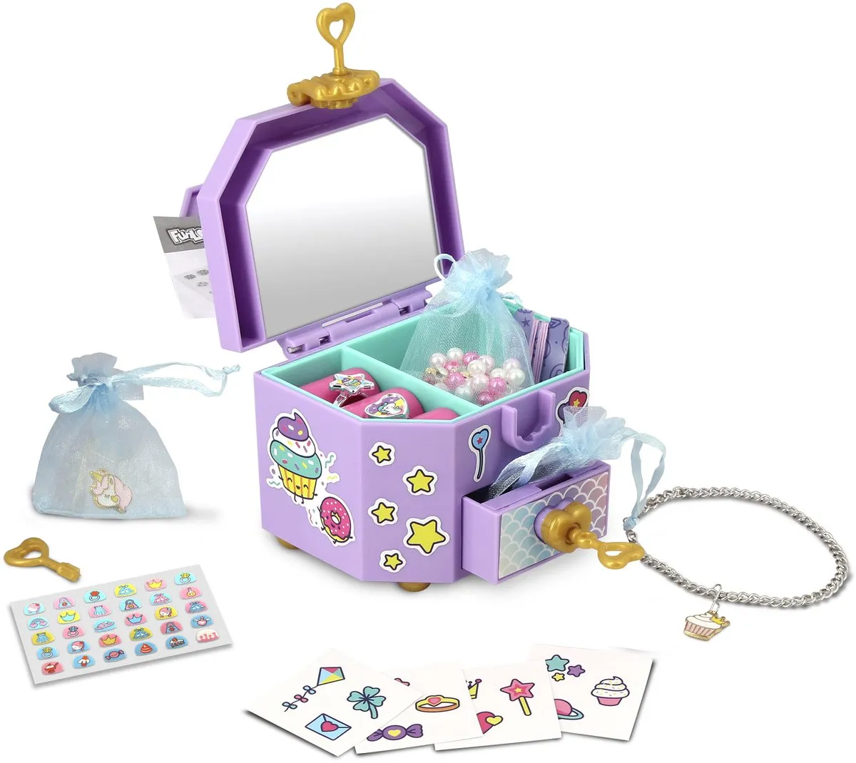 Jumbo FunLockets Geheime Sieradendoos - Meisjes 4+ - 20+ Verrassingen